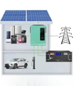 6.2 кВт + 5.12 кВт·год: гібридний інвертор Anern AN-SCI-EVO-6200 + акумулятор Basen Green LiFePO4 100Ah - Зображення 4