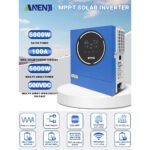 5 кВт + 10.24 кВт*г Комплект інвертор Anenji з WiFi + 2 настінних акумуляторів Daxtromn 48V/100Ah LiFePO4 для резервного живлення - Зображення 6