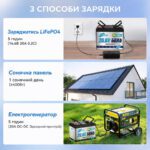 LiFePO4 24V 50Ah акумулятор HRBEnergy до 10 000 циклів, для резервного живлення та сонячних систем - Зображення 6